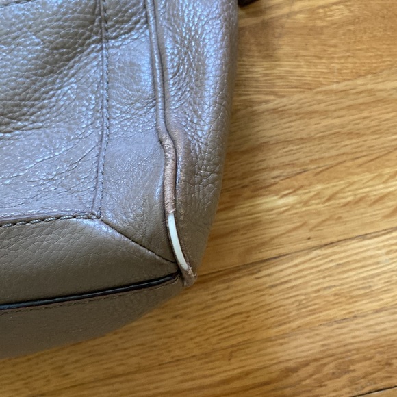 kate spade Gray Leather Convertible Crossbody Bag - Picture 4 of 7